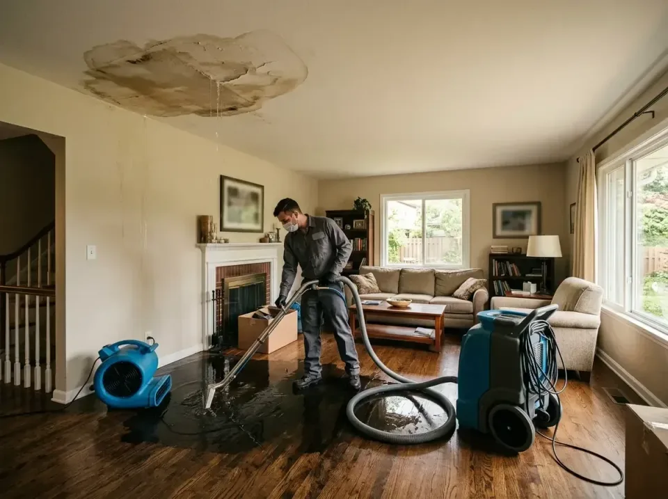 attic-pipe-burst-ceiling-drip-008 — frequently asked questions, Water Damage Restoration & Carpet Care in Leisure Village Ea…